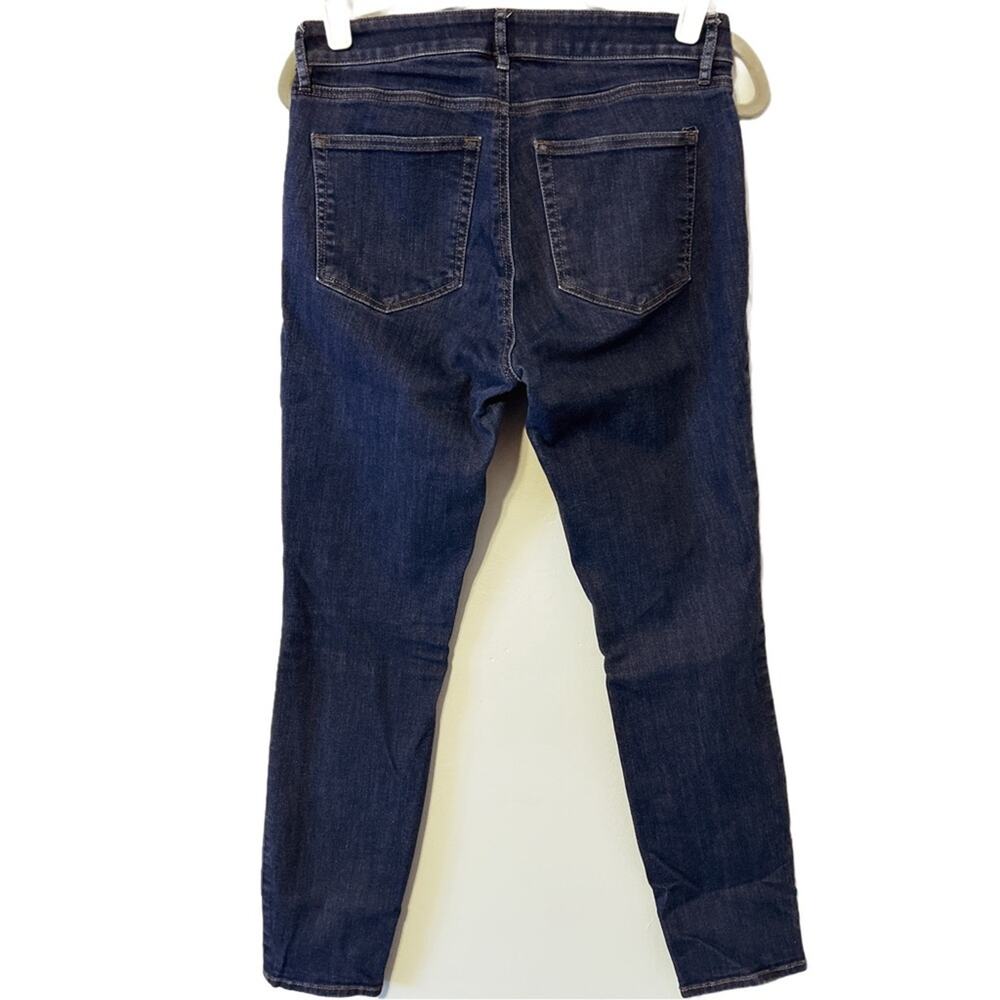 LOFT Outlet Curvy‎ Skinny Dark Wash Jeans Size 6 - Picture 3 of 7